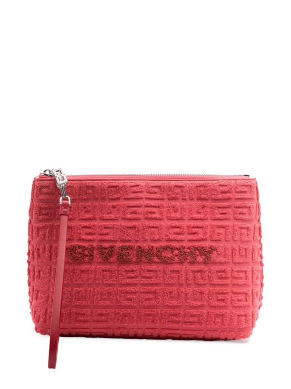 23926182_54038605_1000.jpg Givenchy 4G towelling-finish clutch
