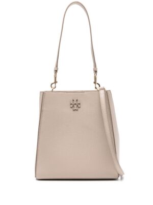 23928563_54028383_1000.jpg Tory Burch McGraw logo-embossed leather tote bag