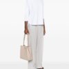 Tory Burch McGraw logo-embossed leather tote bag