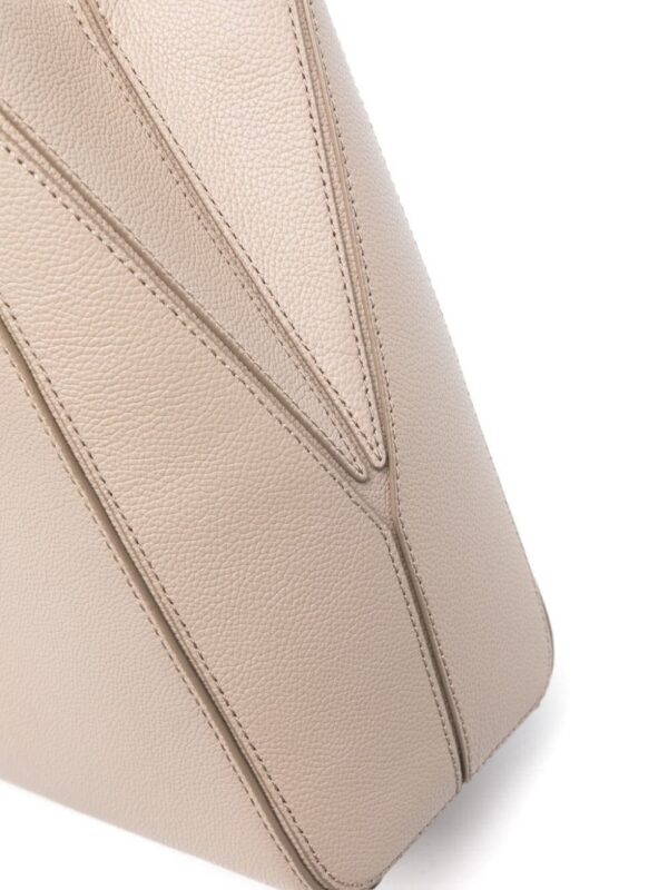 Tory Burch McGraw logo-embossed leather tote bag