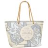 Tory Burch Ella zebra-print tote bag