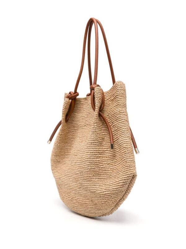 Christian Louboutin By My Side raffia shoulder bag