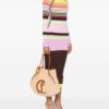 Christian Louboutin By My Side raffia shoulder bag