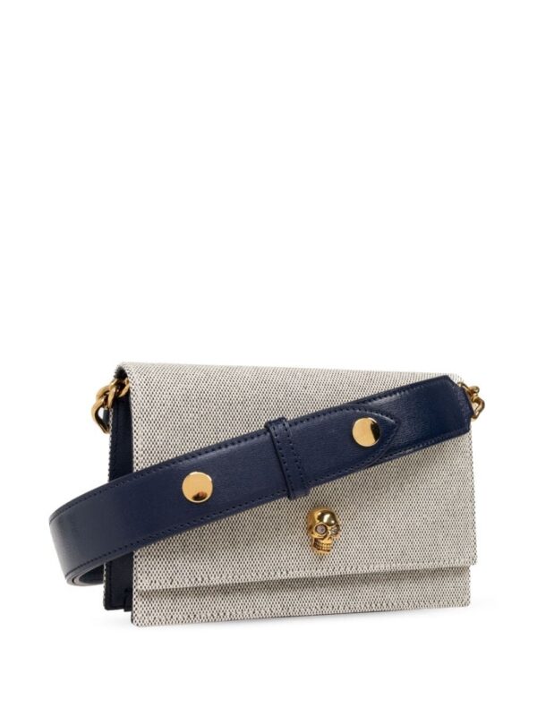 Alexander McQueen Skull cotton shoulder bag