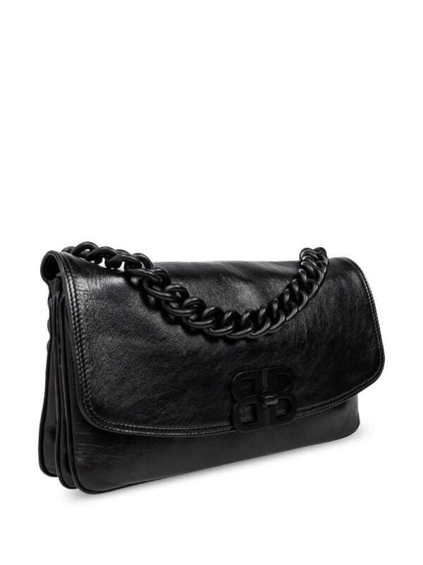 Balenciaga medium Bb leather shoulder bag