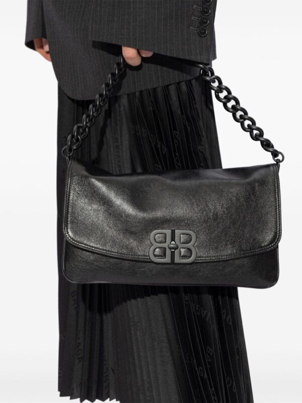 Balenciaga medium Bb leather shoulder bag