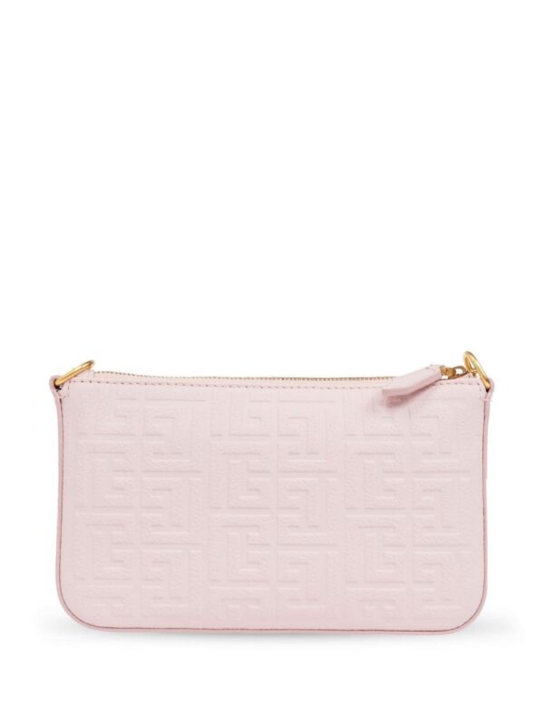 23968536_54028456_1000.jpg Balmain logo-embossed clutch