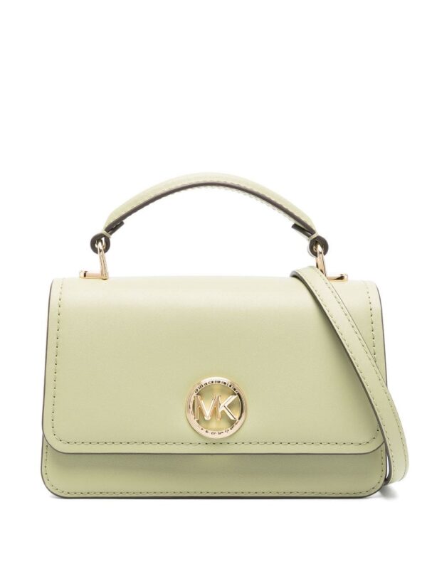 23971267_54164143_1000.jpg Michael Kors logo-plaque leather mini bag