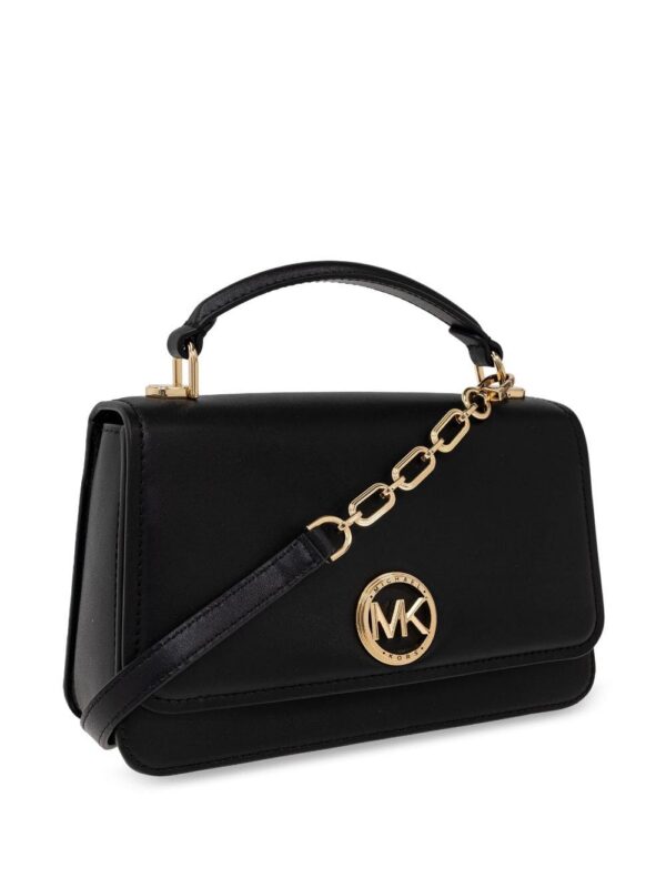 23988676_54092539_1000.jpg Michael Michael Kors logo-plaque leather tote bag