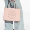 23988707_54092737_1000.jpg Tory Burch small Ella logo-appliqué tote bag