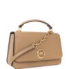 23988721_54092672_1000.jpg Michael Michael Kors logo-plaque leather tote bag