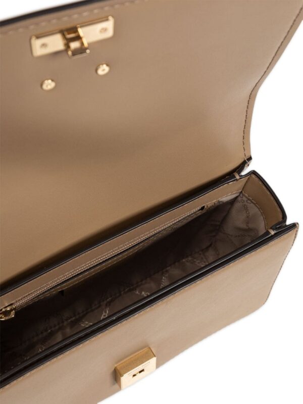 23988721_54092681_1000.jpg Michael Michael Kors logo-plaque leather tote bag