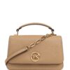 23988721_54092683_1000.jpg Michael Michael Kors logo-plaque leather tote bag