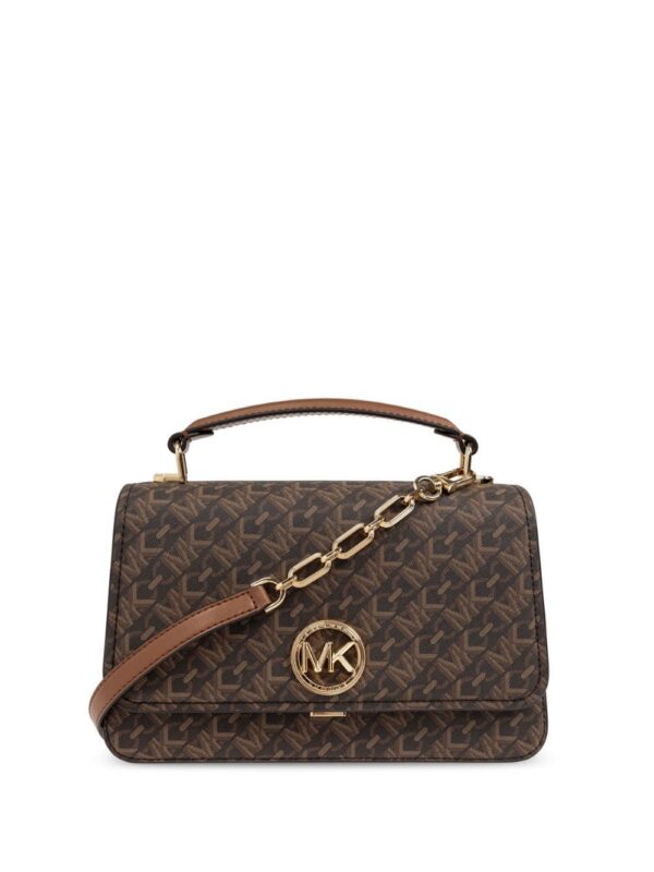 23988746_54093322_1000.jpg Michael Michael Kors monogram logo-plaque tote bag