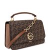 23988746_54093337_1000.jpg Michael Michael Kors monogram logo-plaque tote bag