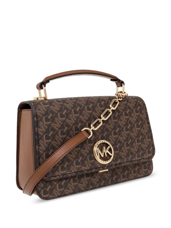 23988746_54093337_1000.jpg Michael Michael Kors monogram logo-plaque tote bag