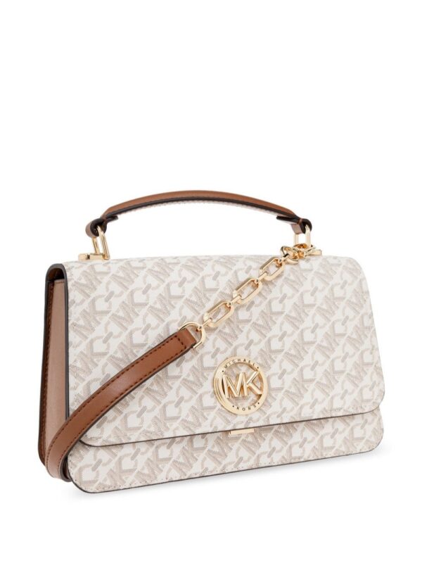 23989020_54093566_1000.jpg Michael Michael Kors monogram logo-plaque tote bag