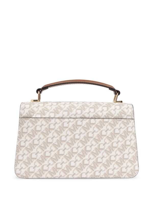 23989020_54093567_1000.jpg Michael Michael Kors monogram logo-plaque tote bag