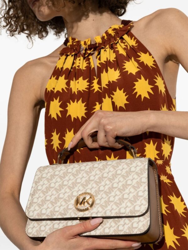 23989020_54093568_1000.jpg Michael Michael Kors monogram logo-plaque tote bag