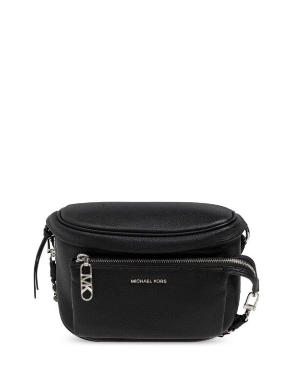 23989029_54093365_1000.jpg Michael Michael Kors Slater chain link-detail leather belt bag