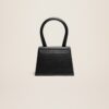 23E213BA002-3000-990_12.jpg Jacquemus Le Chiquito moyen Leather handbag.