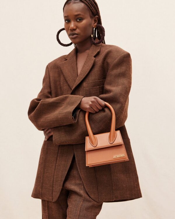 Jacquemus Le Chiquito moyen  Signature handbag.