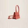 23E213BA002-3088-480_11.jpg Jacquemus Le Chiquito moyen Leather handbag.