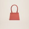 23E213BA002-3088-480_12.jpg Jacquemus Le Chiquito moyen Leather handbag.