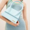 23E213BA003-3088-310_10-scaled-1.jpg Jacquemus Le grand Chiquito Large signature handbag.