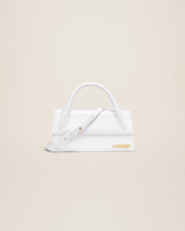 23E213BA004-3000-100_1_main.jpg Jacquemus Le Chiquito long Long leather handbag.