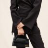 Jacquemus Le Chiquito long  Long leather handbag.