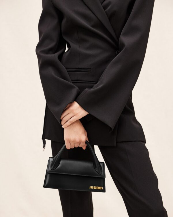 Jacquemus Le Chiquito long  Long leather handbag.