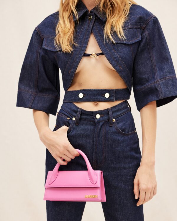 Jacquemus Le Chiquito long  Long signature handbag.