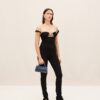 Jacquemus Le Chiquito long  Long leather handbag.