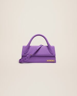 23E213BA004-3088-650_1_main.jpg Jacquemus Le Chiquito long Long signature handbag. Purple