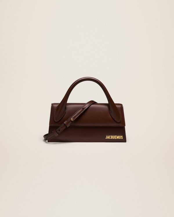23E213BA004-3100-851_1_main.jpg Jacquemus Le Chiquito long Long leather handbag.