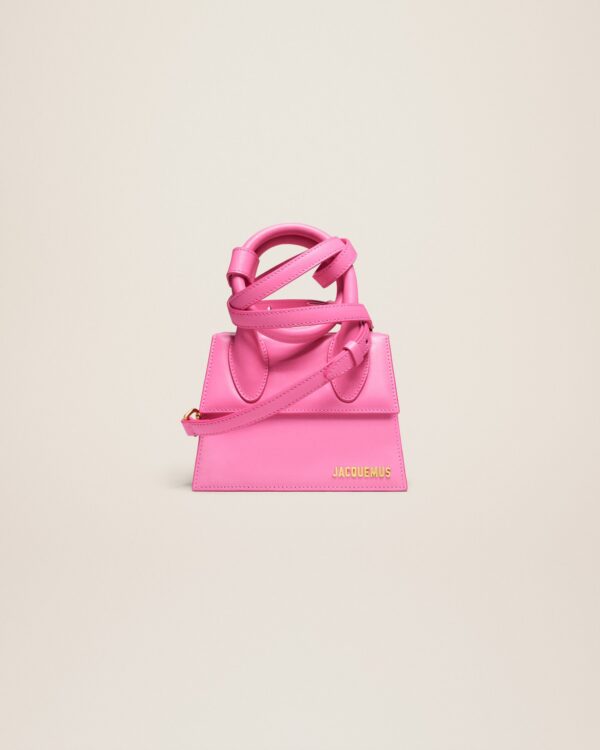 23E213BA005-3060-430_13.jpg Jacquemus Le Chiquito Noeud Coiled handbag.