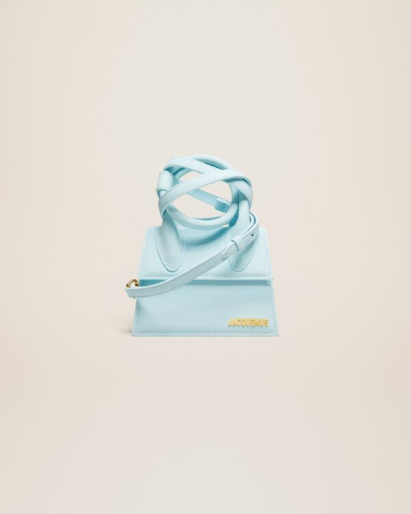 Jacquemus Le Chiquito Noeud  Coiled handbag.