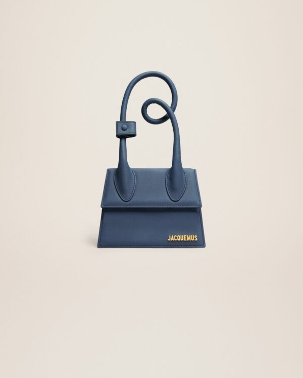 Jacquemus Le Chiquito Noeud  Coiled handbag.