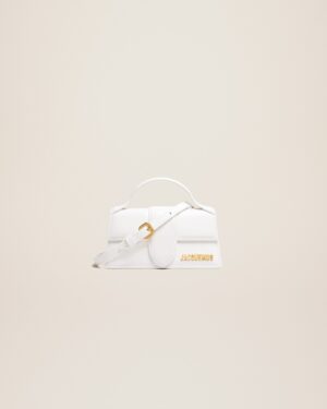 23E213BA006-3000-100_1_main.jpg Jacquemus Le Bambino Small handbag with adjustable crossbody strap. bag