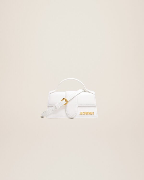 23E213BA006-3000-100_1_main.jpg Jacquemus Le Bambino Small handbag with adjustable crossbody strap. bag
