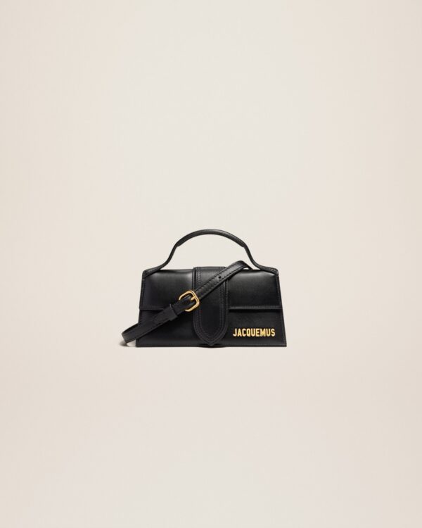 23E213BA006-3000-990_1_main.jpg Jacquemus Le Bambino Small handbag with adjustable crossbody strap bag