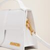 Jacquemus Le grand Bambino  Handbag with adjustable crossbody strap.