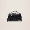 Jacquemus Le grand Bambino  Handbag with adjustable crossbody strap.