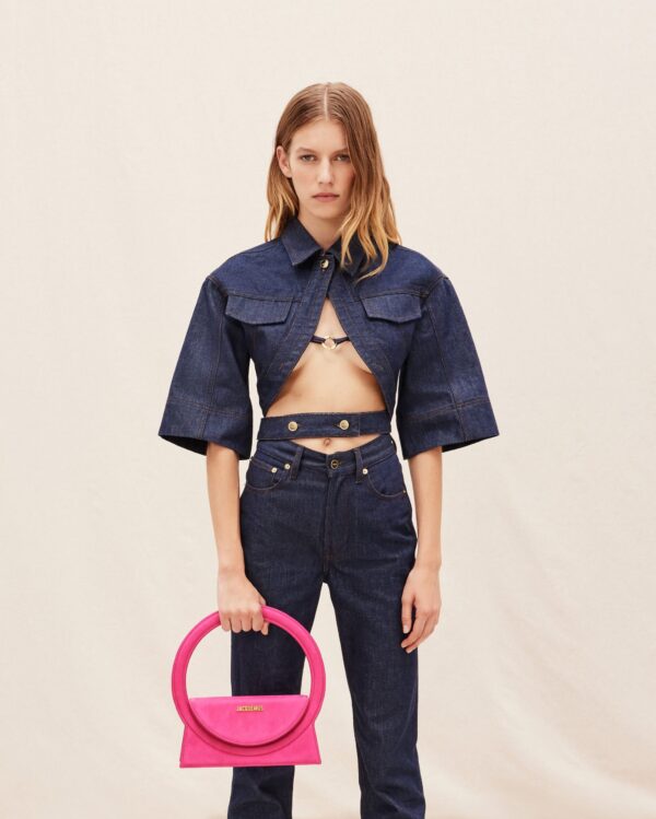 Jacquemus Le sac Rond  Circle purse.