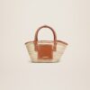 23E223BA044-3072-811_1_main.jpg Jacquemus Le petit panier Soli Raphia beach basket bag