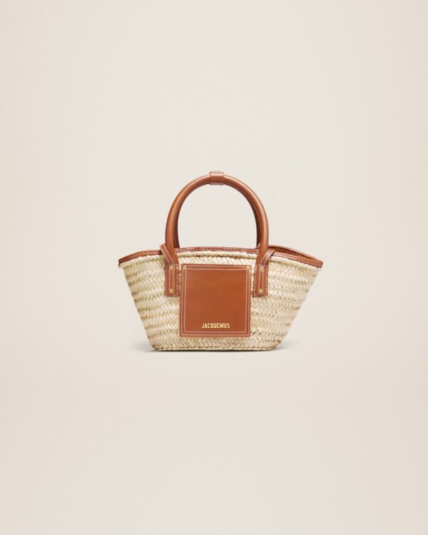 23E223BA044-3072-811_1_main.jpg Jacquemus Le petit panier Soli Raphia beach basket bag