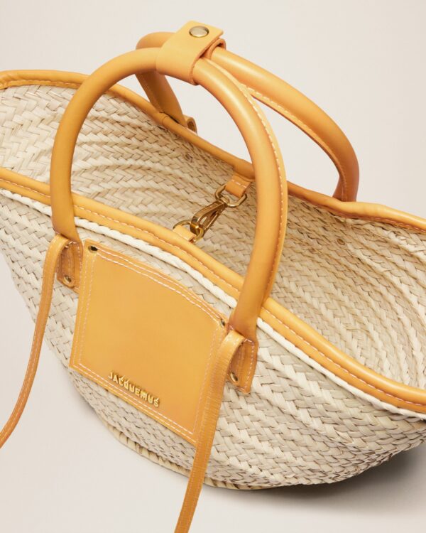 Jacquemus Le panier Soli  Beach basket bag.