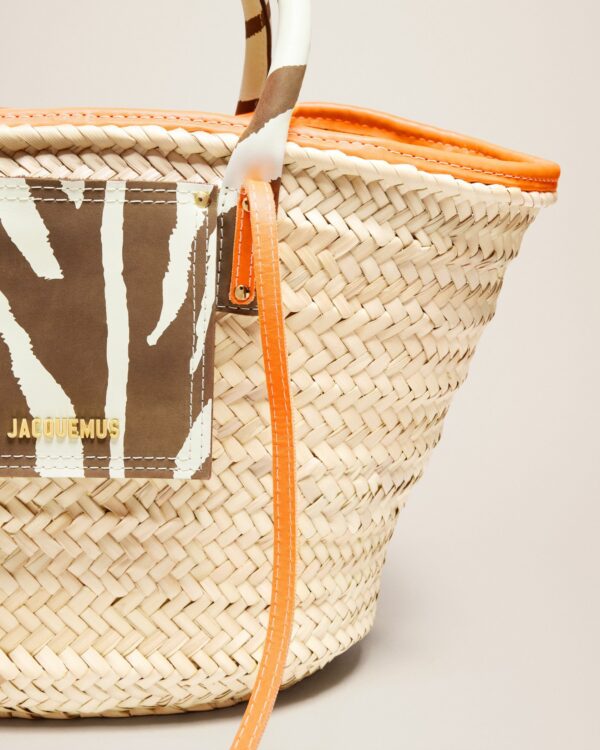 Jacquemus Le panier Soli  Beach basket bag.
