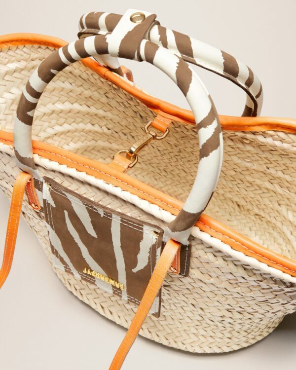 Jacquemus Le panier Soli  Beach basket bag.